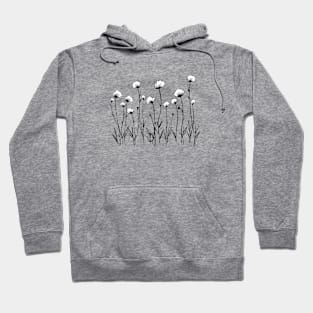 Flowers Art Line Hoodie